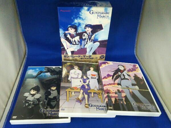 アニメ Dvd 収納box付き 全6巻セット ガンパレード マーチ 新たなる行軍歌 1 6 Box日焼けあり か行 売買されたオークション情報 Yahooの商品情報をアーカイブ公開 オークファン Aucfan Com