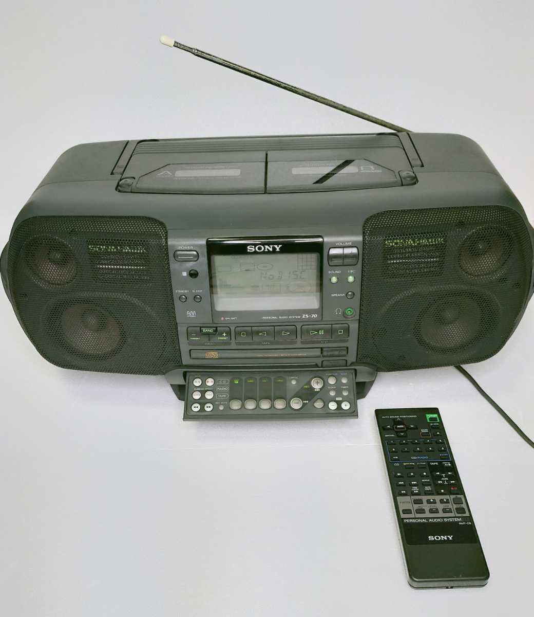 ソニー SONAHAWK ソナホーク ZS-7 バブルラジカセ ZS-70 SONY - 稀少