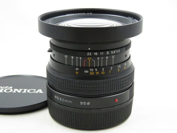 16394V3]☆超極上美品☆ZENZA BRONICA ZENZANON-PG 50mm F4.5 レンズ