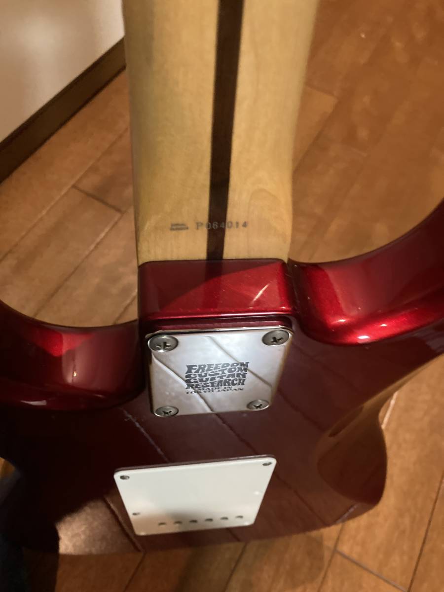 Fender Japan ショートスケール ストラト ボディ＋ＰＵ(USA３種）＋ポット&5way＋ネックプレート（ネック＋ペグはおまけ※ジャンク品_2