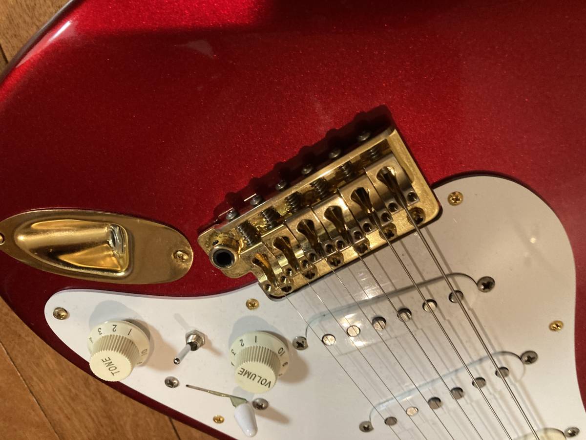 Fender Japan ショートスケール ストラト ボディ＋ＰＵ(USA３種）＋ポット&5way＋ネックプレート（ネック＋ペグはおまけ※ジャンク品_3