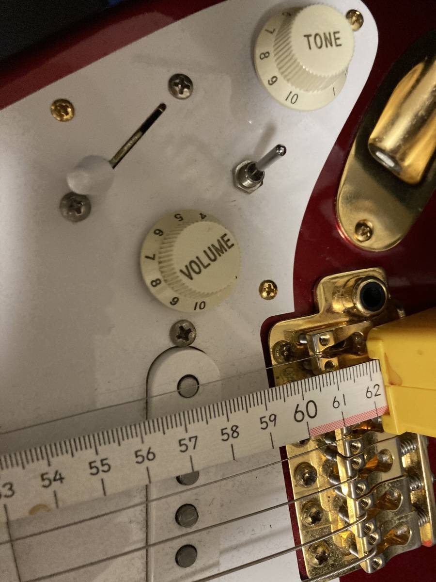 Fender Japan ショートスケール ストラト ボディ＋ＰＵ(USA３種）＋ポット&5way＋ネックプレート（ネック＋ペグはおまけ※ジャンク品_5