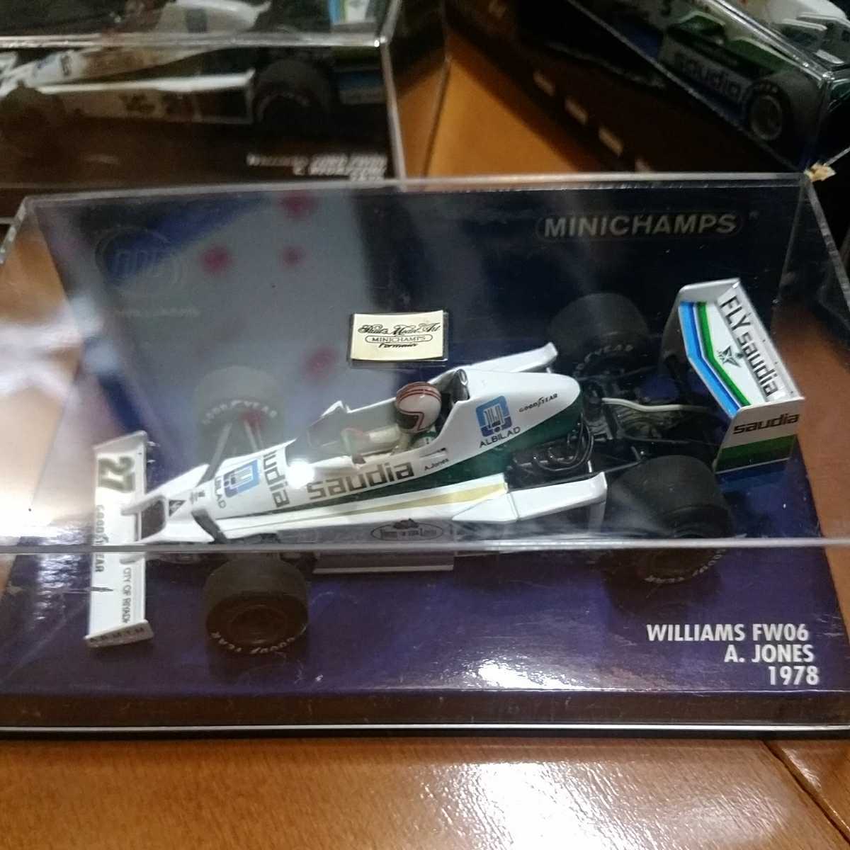 1/43 WILLIAMS FW06 1978 アラン ジョーンズ ウィリアムズ F1 model