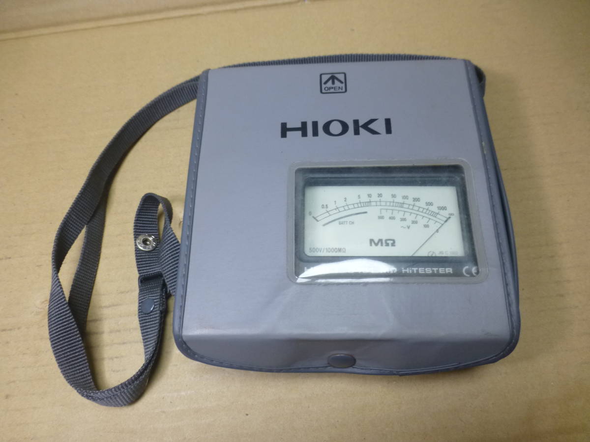 HIOKI 3451 MΩ HiTESTER 絶縁抵抗計 管理番号3006(電気計測器)｜売買されたオークション情報、yahooの商品情報を ...