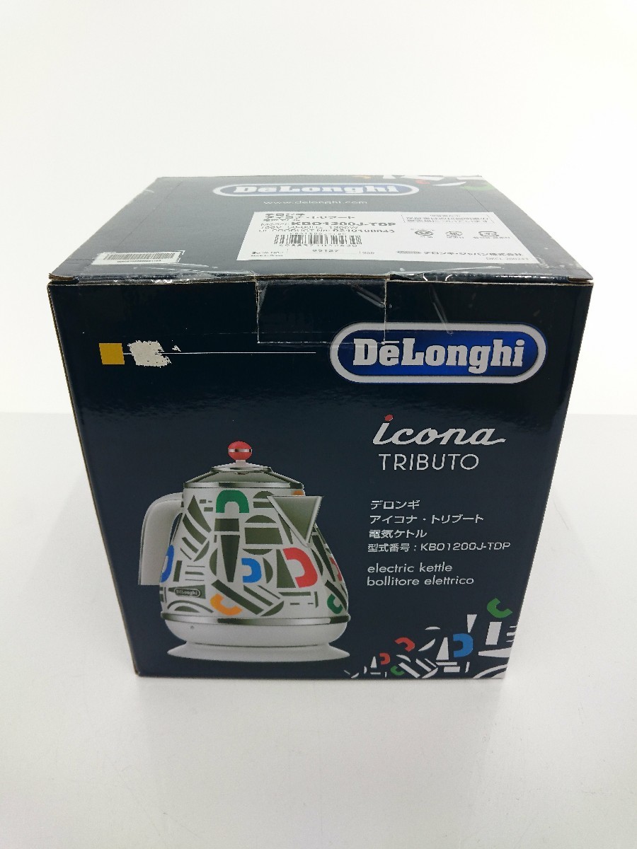 DeLonghi◇電気ポット・ケトル/デロンギ/未使用だが開封品/箱にテープ