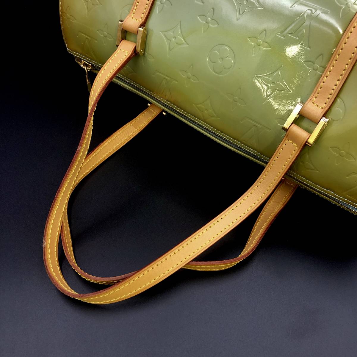 LOUIS VUITTON トートW BB モノグラムヴェルール ハンドバッグ 近年モデル希少中古□LOUIS VUITTON モノグラムヴェルール トートw BB