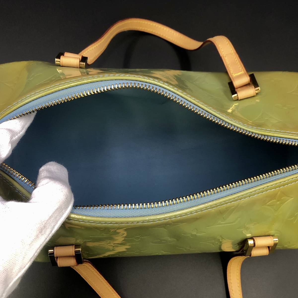 近年モデル希少中古□LOUIS VUITTON モノグラムヴェルール トートw BB