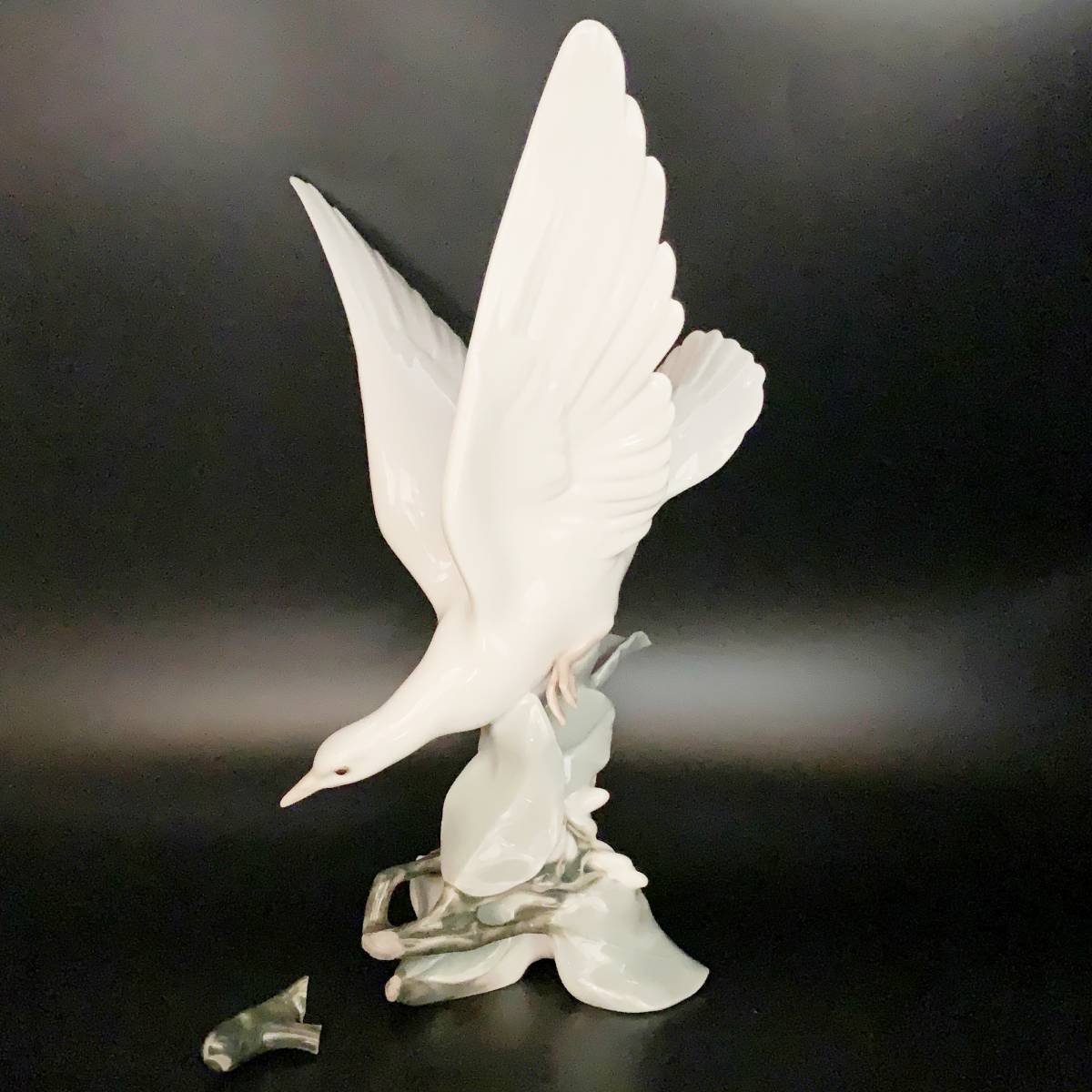 リヤドロ 約29cm キジバト 鳩 フィギュリン リアドロ LLADRO キジバト 鳩 フィギュリン LLADRO リヤドロ 美品リヤドロ リアドロ 約