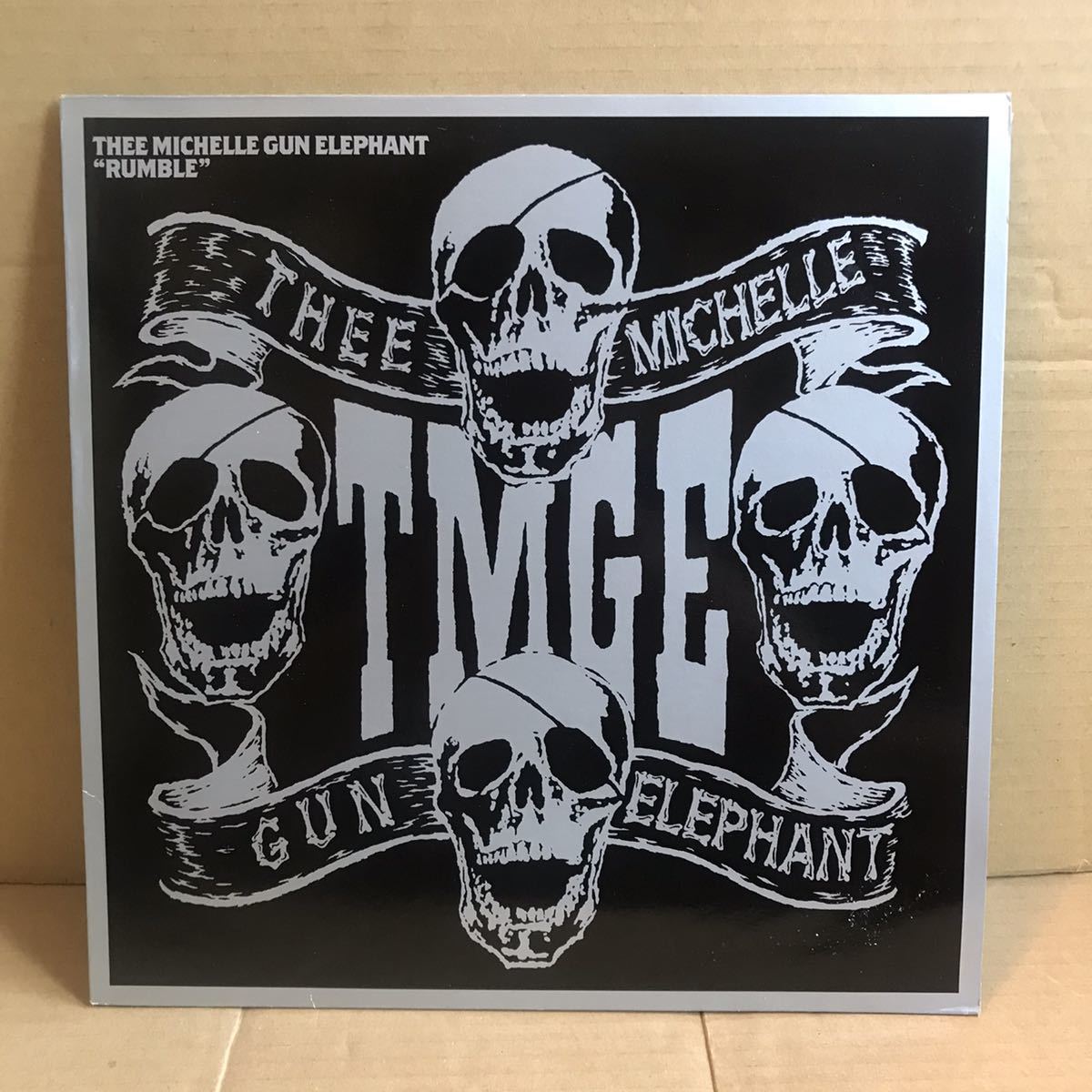 THEE MICHELLE GUN ELEPHANT UK盤 10inch RUMBLE ミッシェル 