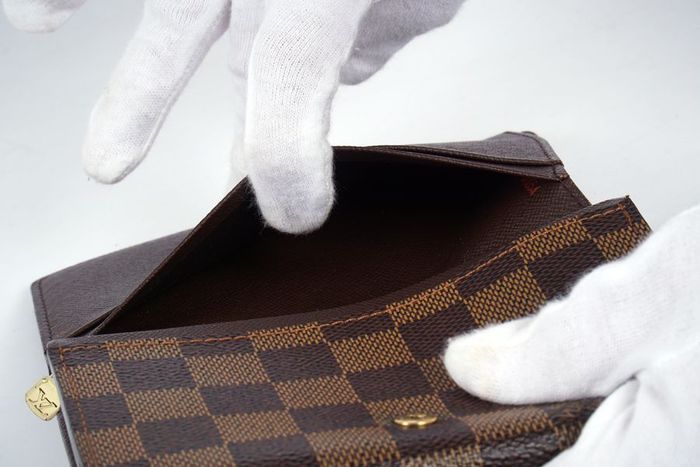 極美品】ルイヴィトン Louis Vuitton ダミエ ポルトモネ ビエトレゾー