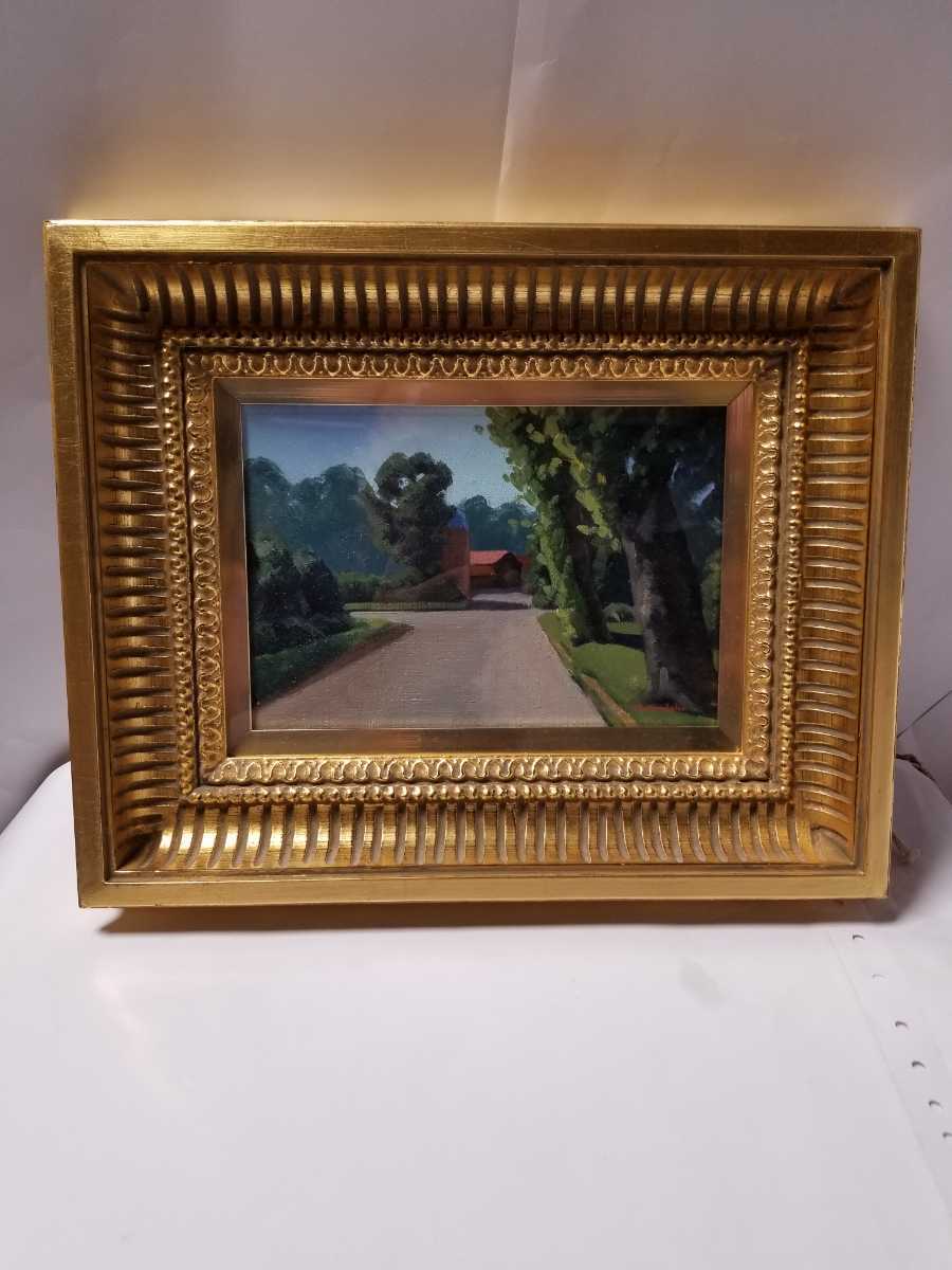 真作保証 高田誠 「早春の妙義」 油彩6号 共シール 文化功労者 日本芸術院会員 高田誠 「早春の妙義」 油彩6号 共シール 文化功労者 日本芸術院