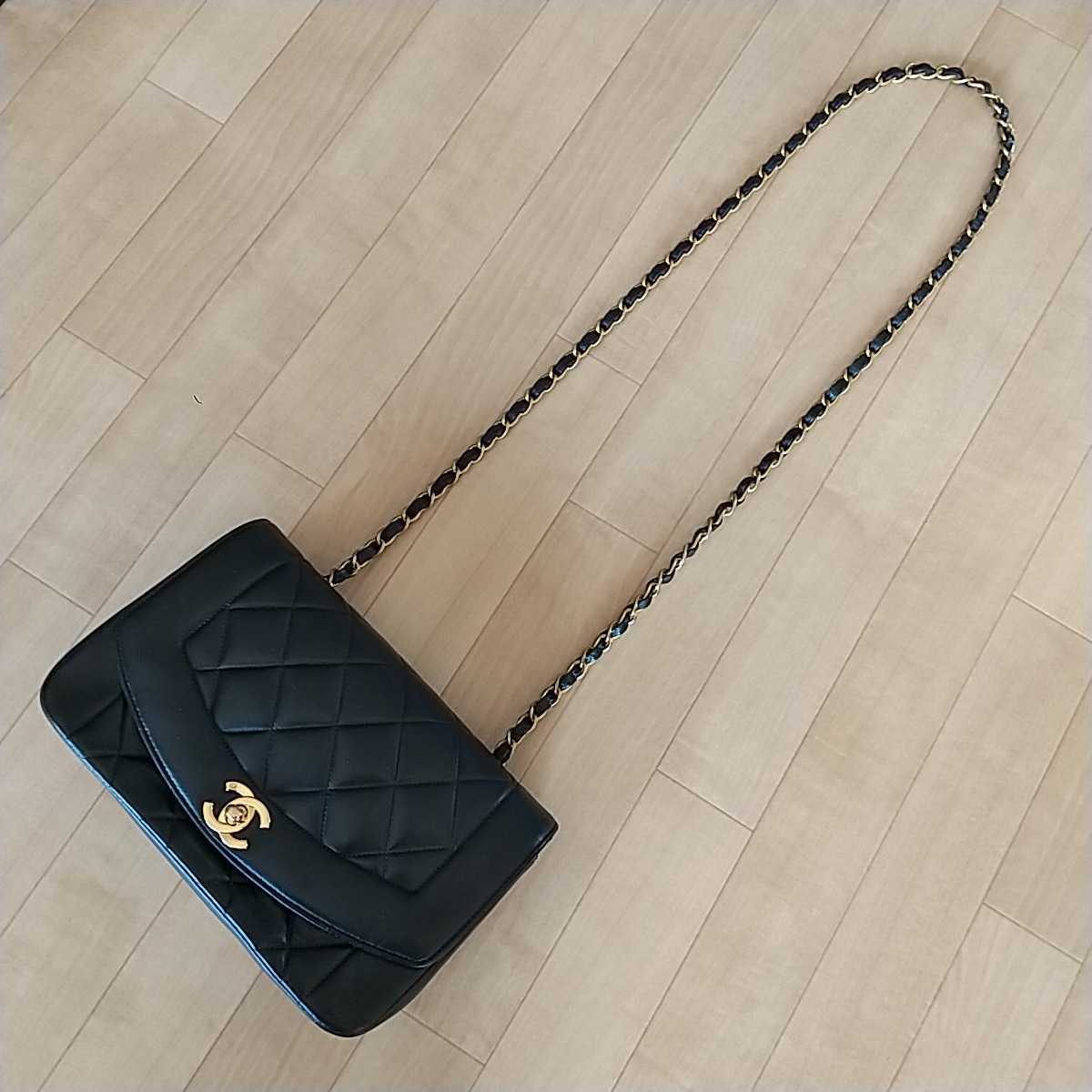 CHANEL シャネル Vintage ヴィンテージ マトラッセ ダイアナ 22