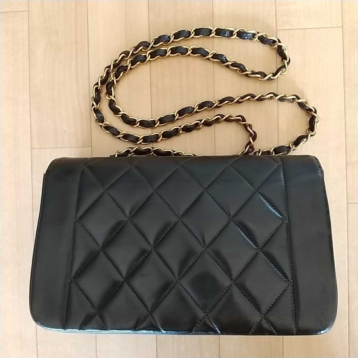 CHANEL シャネル Vintage ヴィンテージ マトラッセ ダイアナ 22