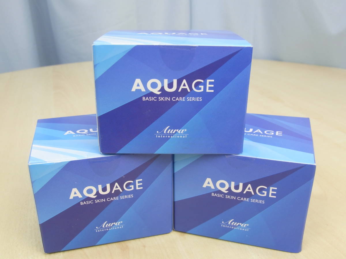 アクアージュ スキンケアジェル aquage 55gの通販 試してみたアウラ