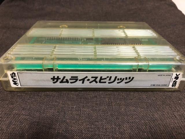 【動作未確認】MVS　サムライスピリッツ【ジャンク扱い】