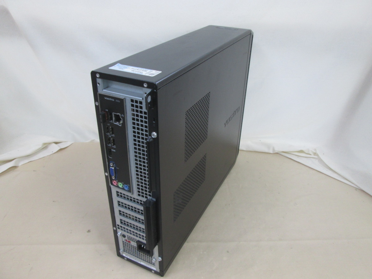 DELL Vostro 260s Core i3 2120 3.3GHz 4GB 500GB DVDマルチ Win10