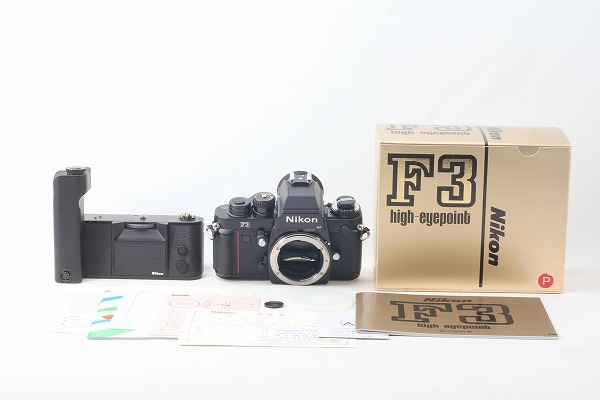 ◇奇跡のほぼ新品◇ニコン Nikon F3P MD-4付 901万台 報道