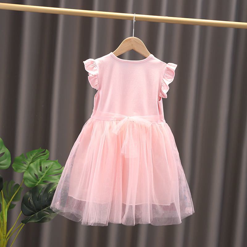 アナと雪の女王 半袖 ワンピース エルサ キッズ アナ雪 ピンク 夏用 女の子 子供服 こども服 ディズニープリンセス 1 115 124cm 売買されたオークション情報 Yahooの商品情報をアーカイブ公開 オークファン Aucfan Com