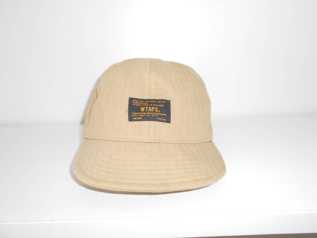 03071○ wtaps A-3 01 キャップ ベージュ ダブルタップス WTAPS CAP 01 