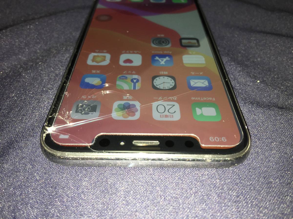 iPhone X ジャンク 画面割れ他 iPhone X 画面割れ 値下げ‼️ 背面