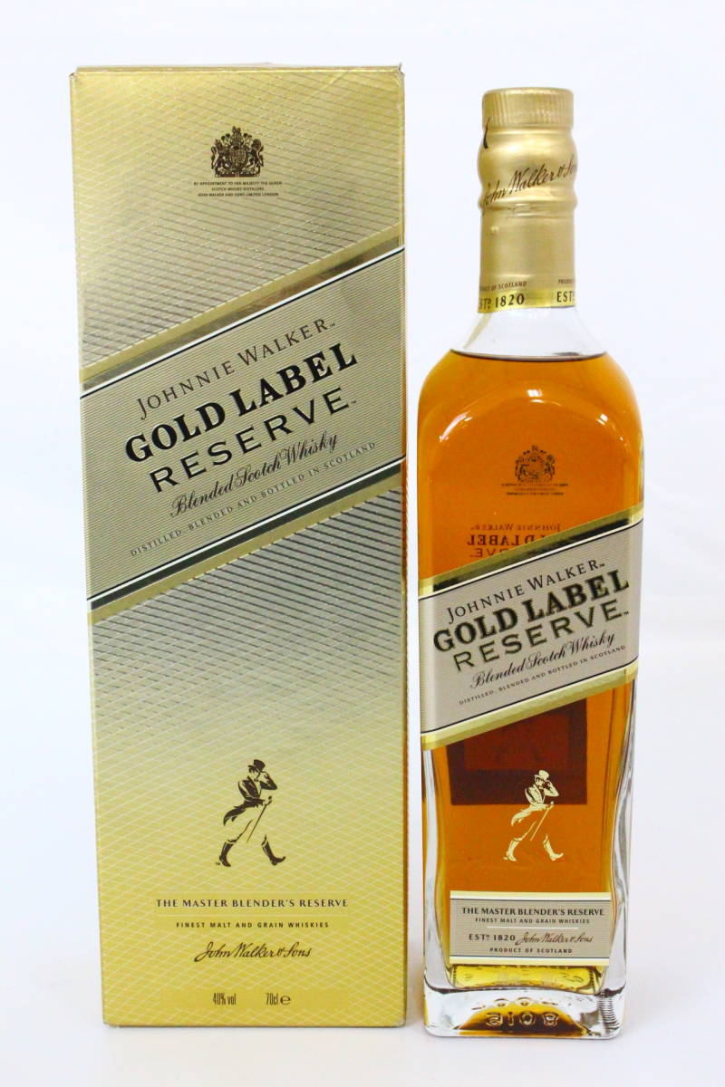 行董】未開栓 古酒 JOHNNIE WALKER ジョニーウォーカー ゴールド