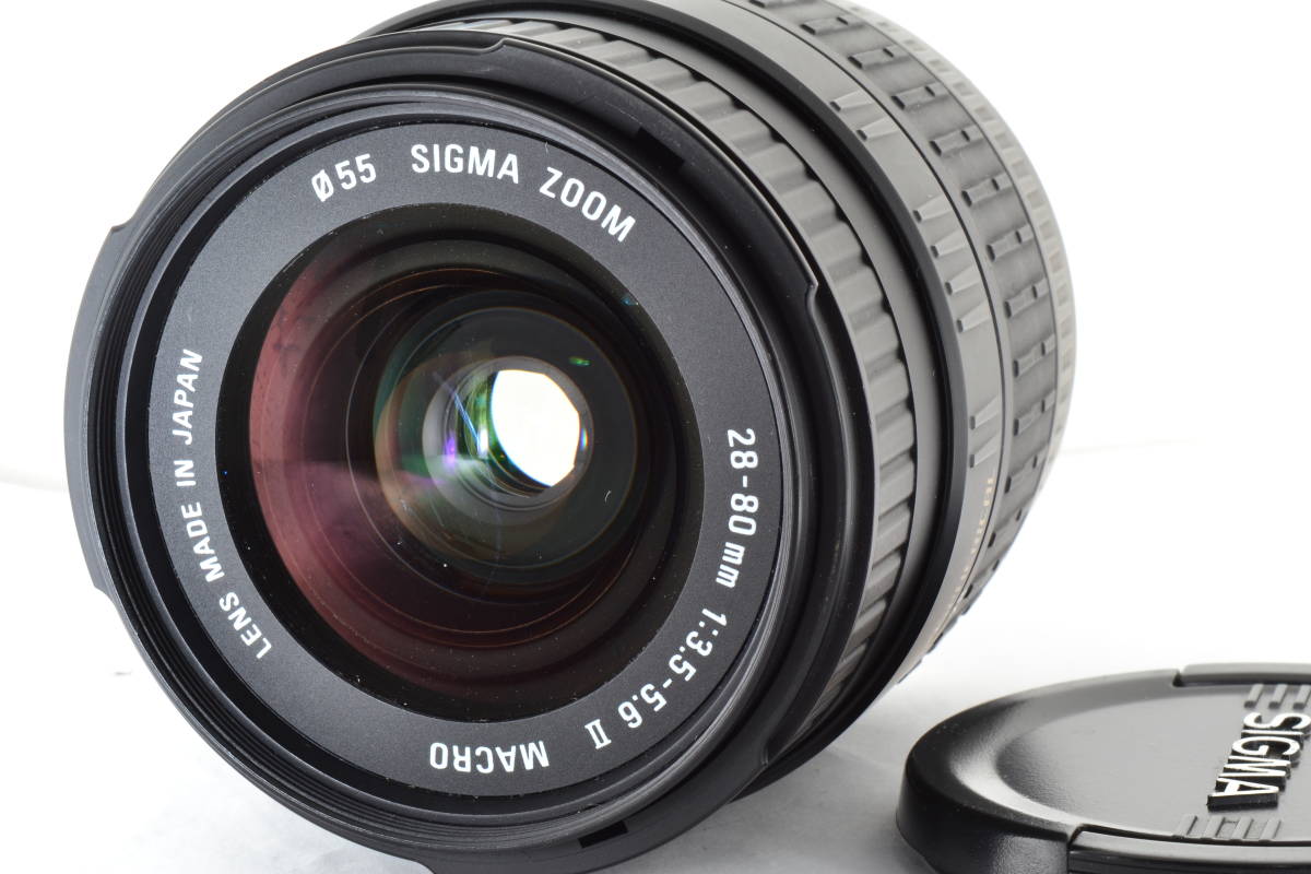 ☆良品☆ シグマ SIGMA ZOOM 28-80mm F3.5-5.6 II MACRO キヤノンEF 