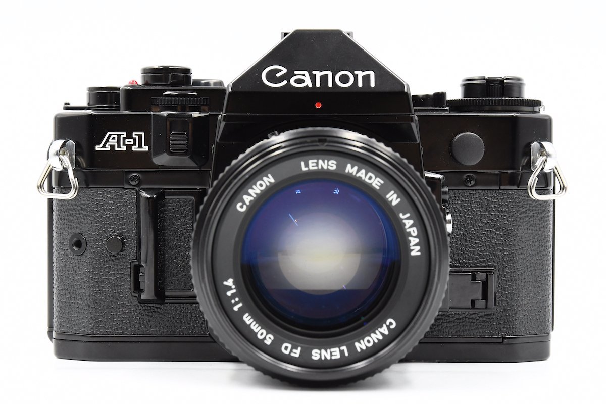 Canon A-1 - Camera Film SLR 50mm | with 35mm Vintage the f⁄1.8 Lens