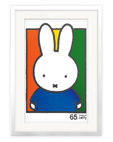 miffy65】ミッフィーポスター 世界65枚限定 2020年65周年記念ポスター