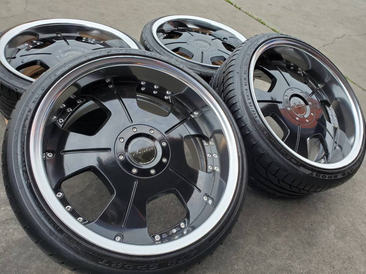 リム深! アミスタッド グレイス 8.5/9.5J-19インチ ET33/32 114.3-5H 