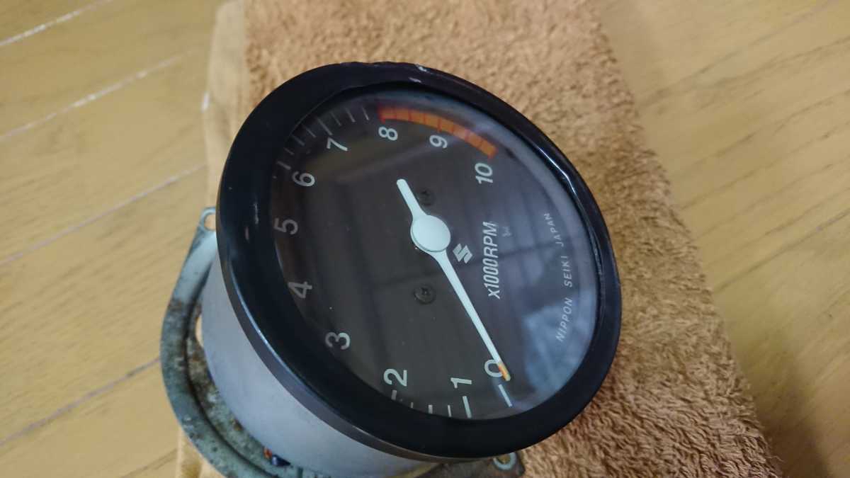 スズキ GT380 純正 タコメーター 希少 当時物 昭和 GT250 GT550 