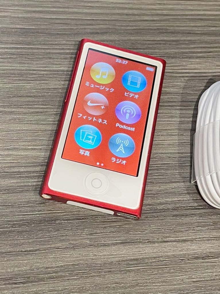 nano 第7世代 16GB Apple A1446 iPod 7th RED - レッドの人気アイテム