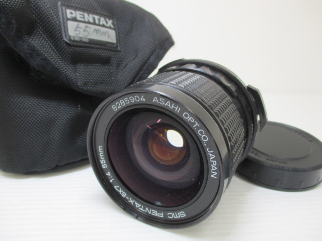 【定番人気，最新作】 2106SIR045 PENTAX ペンタックス SMC PENTAX-6&times;7 1：4 55mm 中判カメラ レンズ(大判、中判カメラ用)｜売買されたオークション情報、yahooの商品情報をアーカイブ公開 - オークファン 大判、中判カメラ用