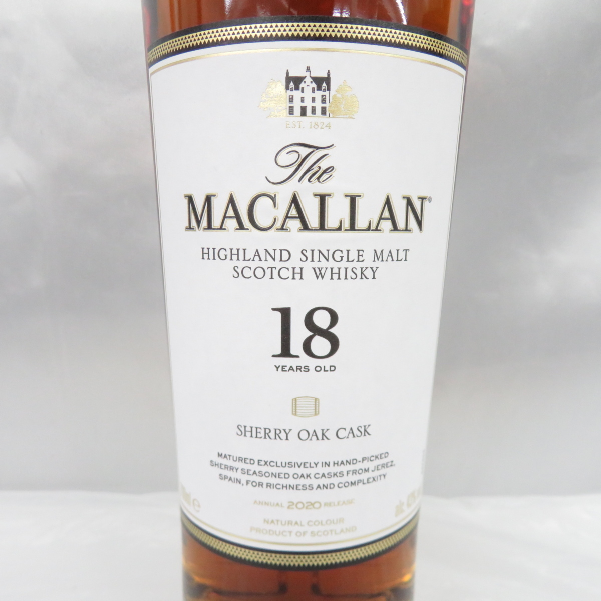 未開栓】The MACALLAN ザ・マッカラン 18年 2020 シェリーオークカスク