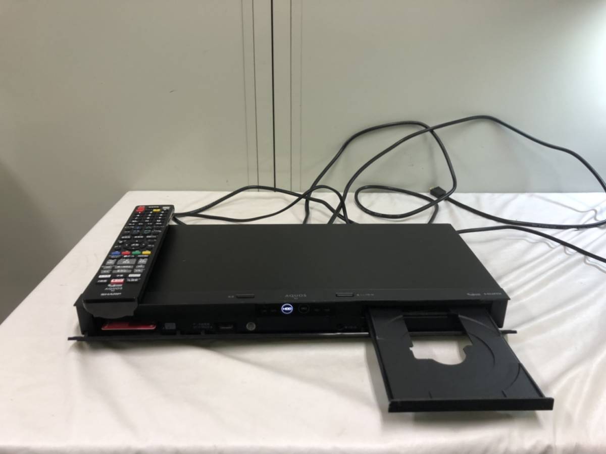 SHARP AQUOS ブルーレイディスクレコーダー BD-NW510 ジャンク 2018年