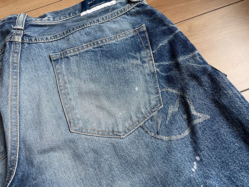 DENIM BY VANQUISH & FRAGMENT/リメイクデニムショーツ[VFP6010]/藤原