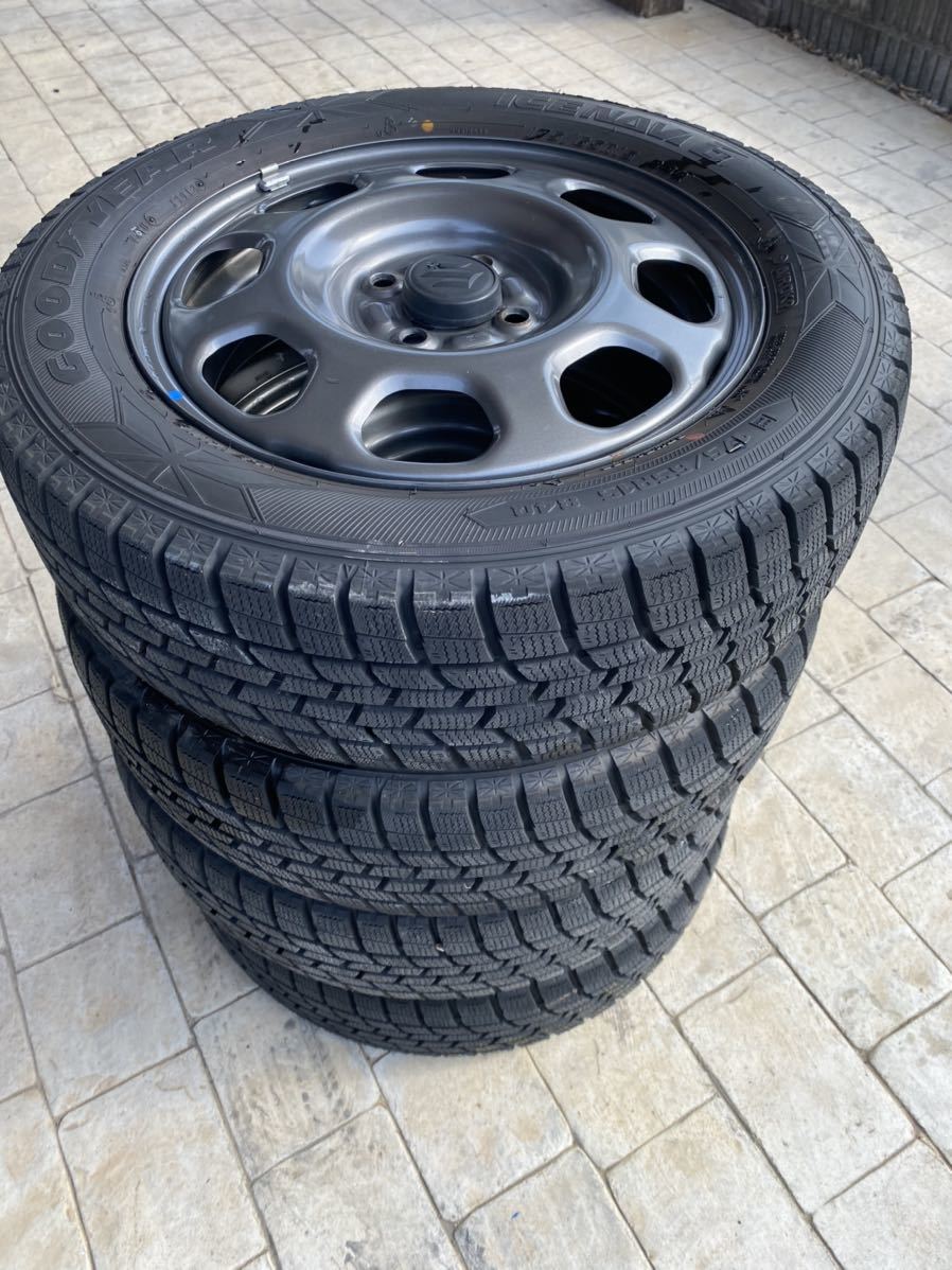 ハスラー純正ホイールスタッドレス kazuハスラー純正ホイール