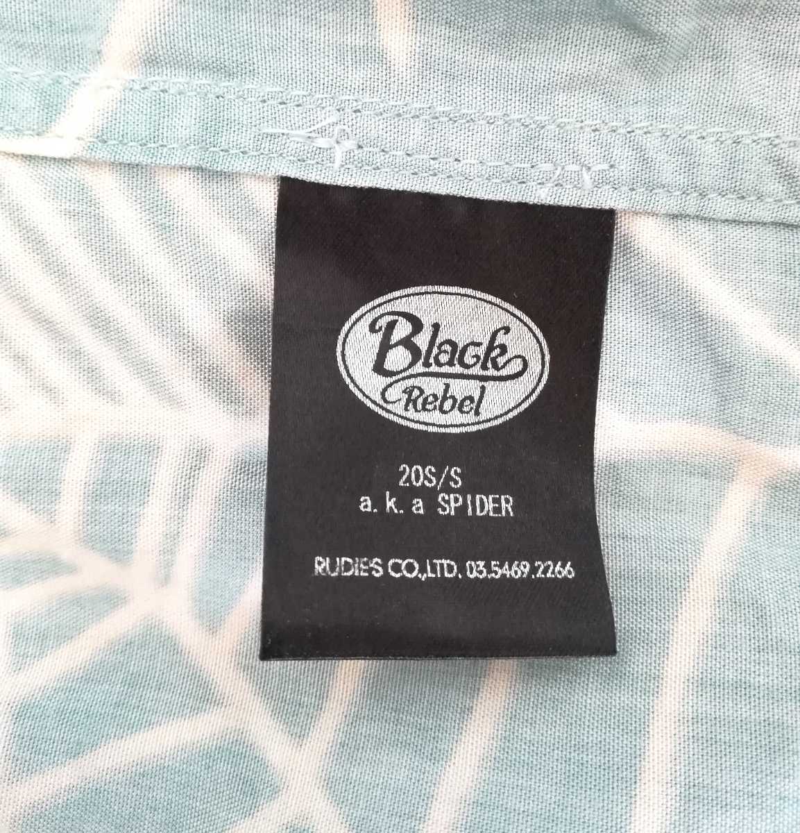 美品 RUDE GALLERY BLACK REBEL ルードギャラリー 20S/S スパイダー
