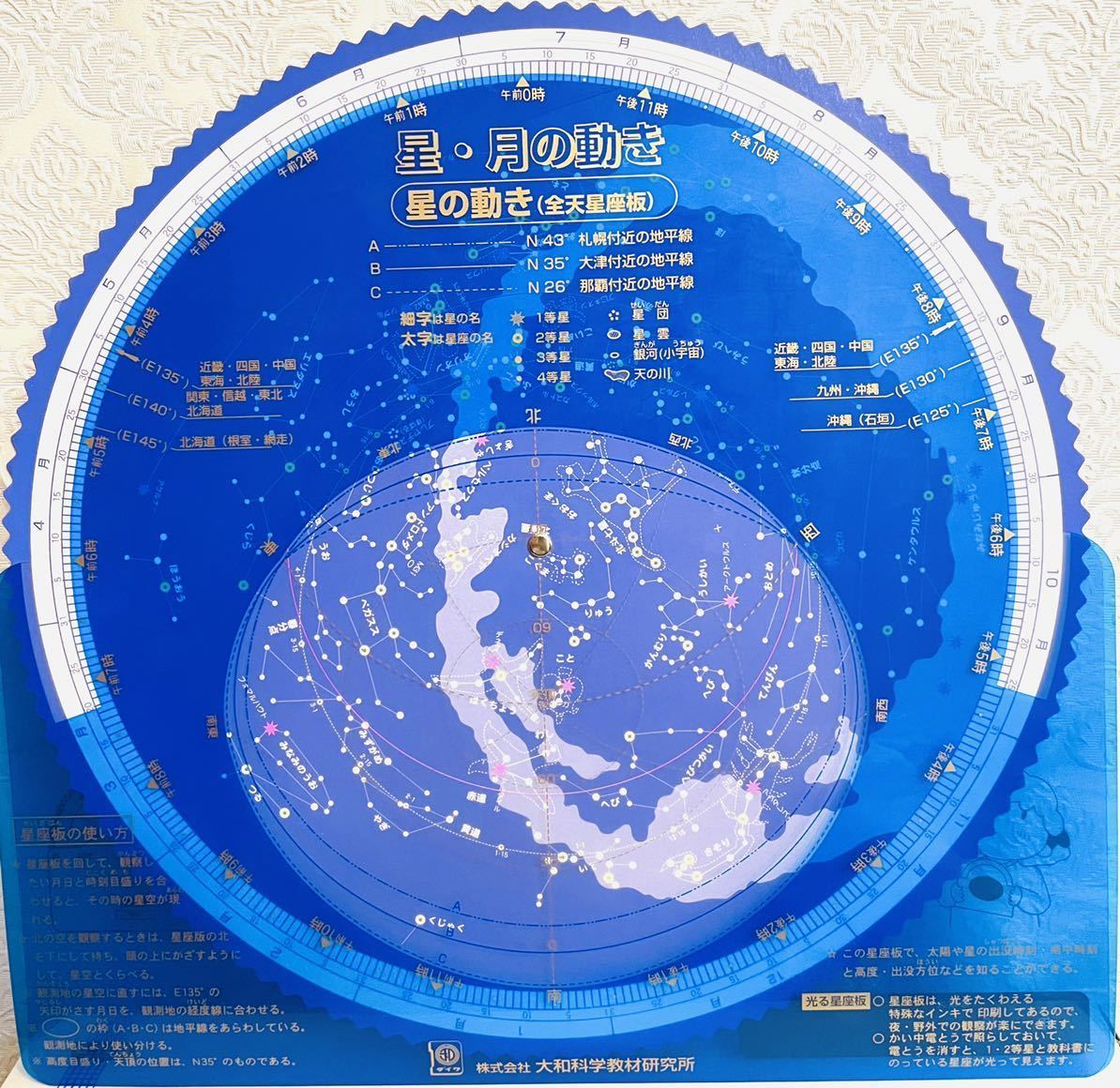 ダイワ星 月の動き A型 星座早見盤 月の早見盤 記録用紙 他 参考資料 星の観察 自由研究 天文 宇宙 売買されたオークション情報 Yahooの商品情報をアーカイブ公開 オークファン Aucfan Com