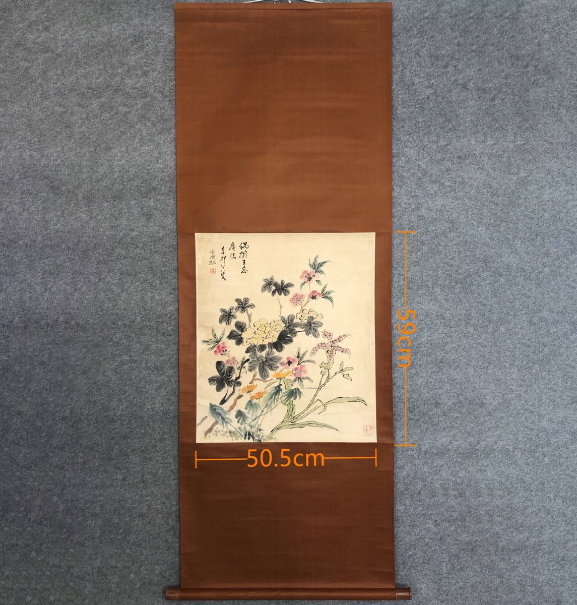 掛け軸 肉筆 書道 掛軸 中国書画 唐物 肉筆保証 紙本鏡心 | 書法