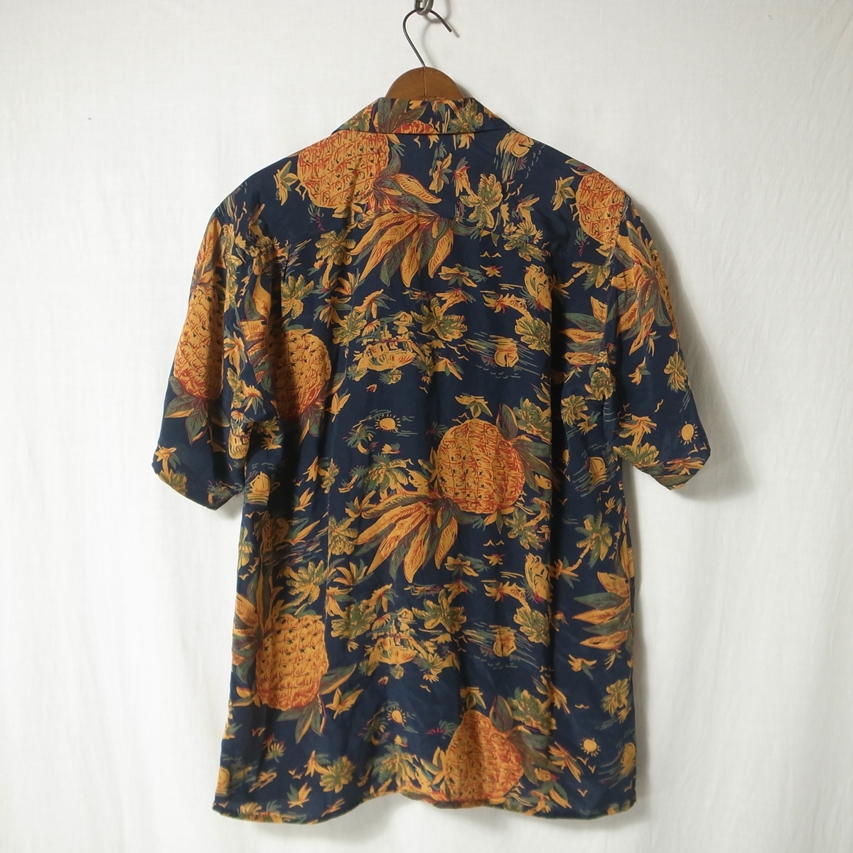 AVANTI SILK アヴァンティ シルク ハワイアンシャツ S / 絹  