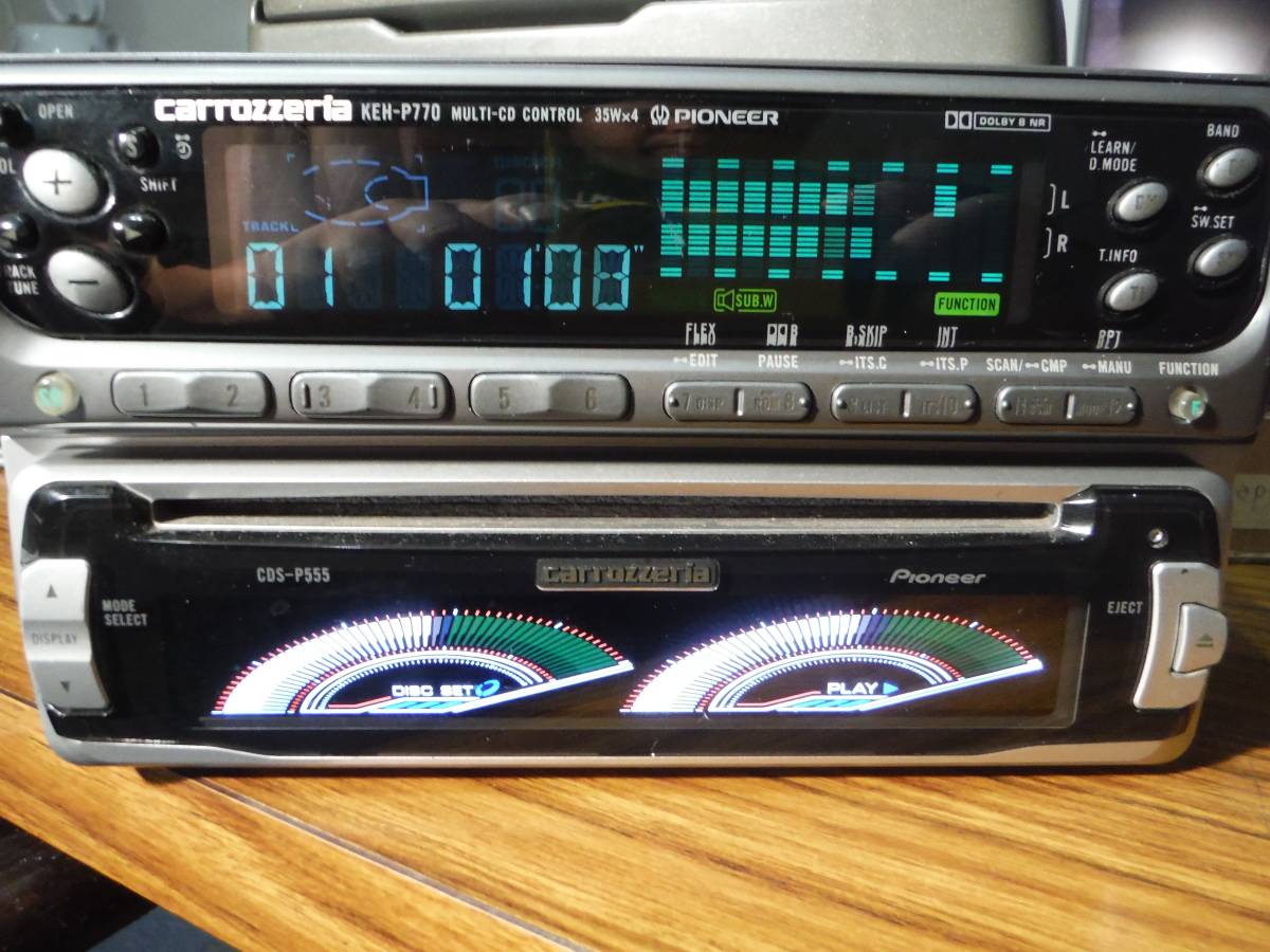 Yahoo!オークション CDS-P555 - CD carrozzeria とKEH-P5000 Player