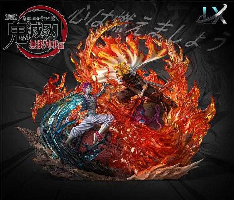 日本未発売！海外限定品』世界222 体限定 鬼滅の刃 煉獄杏寿郎vs猗窩座 