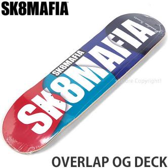 1円～ SK8MAFIA OVERLAP OG DECK BRANDON TURNER 8.25 X 32 スケートマフィア デッキ スケートボード パーク [同梱不可]