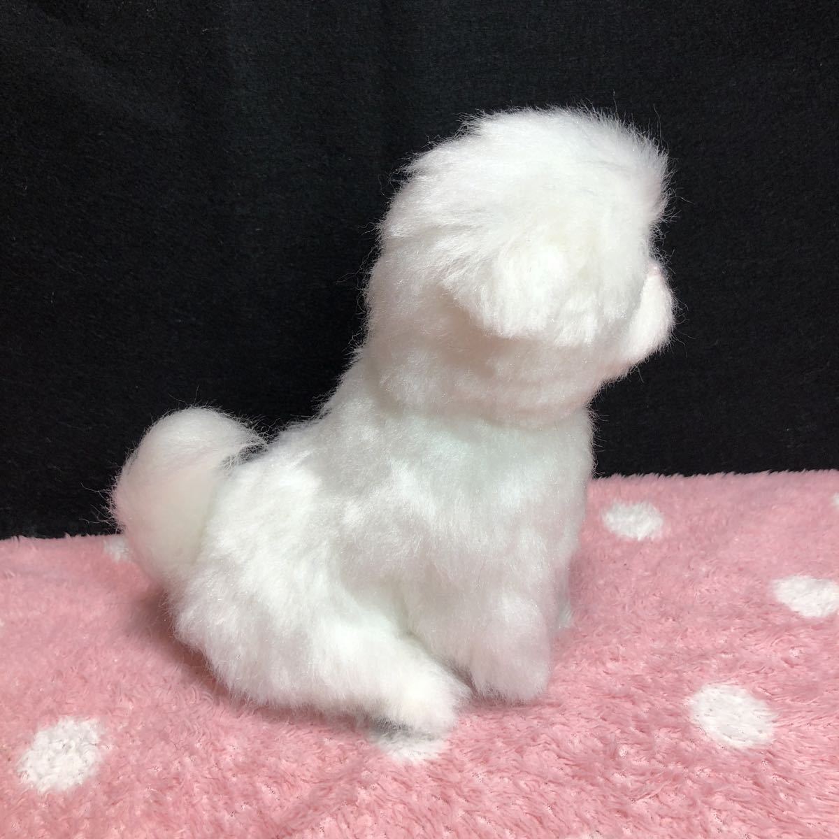 leo&miku 羊毛フェルト 犬 マルチーズ いぬ 赤ちゃん 白 もふもふ