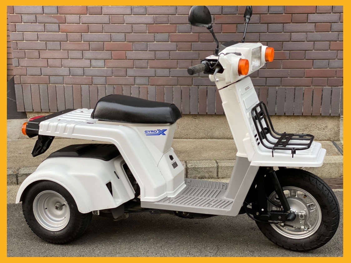 ☆ミニカー登録済!4ストFI【TD02ジャイロX】Gヒーター付!通勤通学