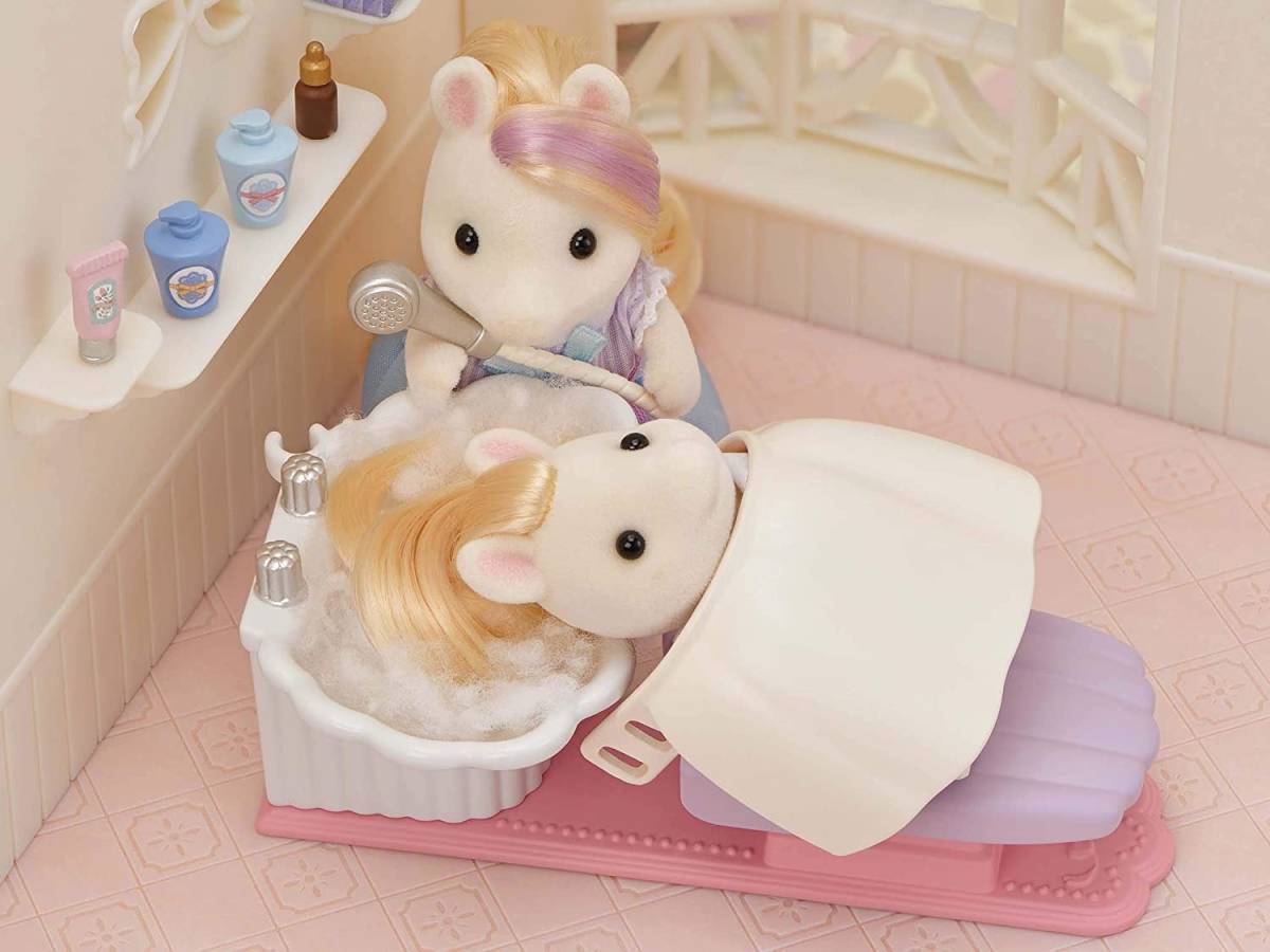 シルバニアファミリー おしゃれにスタイリング！ビューティーヘアサロン シルバニアファミリー おしゃれにスタイリング!ビューティーヘアサロン おしゃれにスタイリング！ビューティー おしゃれに ヘアサロン フ-14
