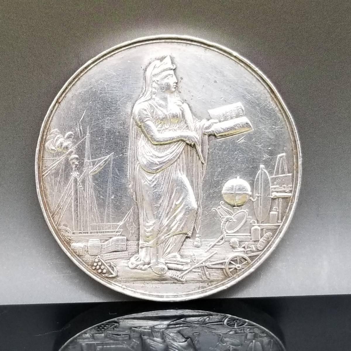 フランス - →SOLD 1846年 アンティーク シルバー 今夜のホームページ