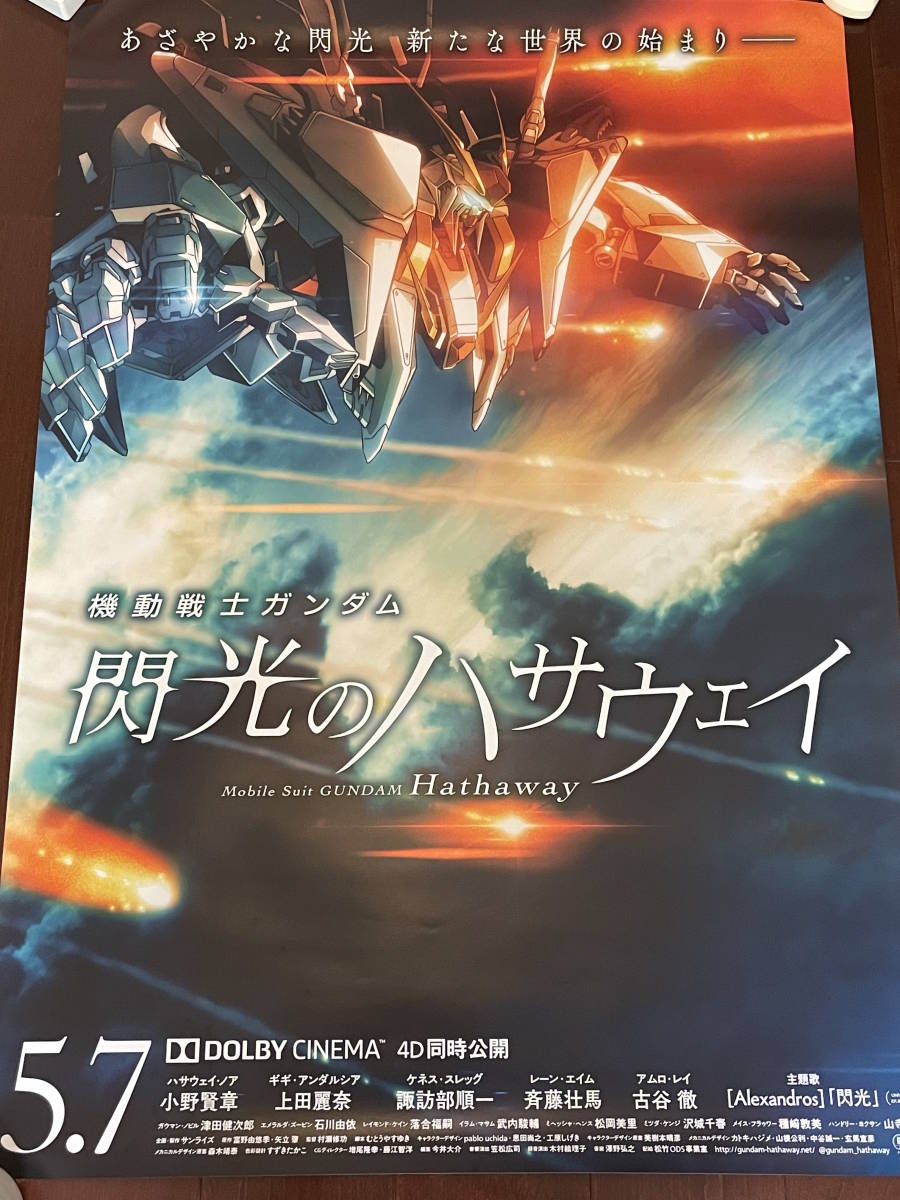 低価，高品質 機動戦士ガンダム 閃光のハサウェイ ポスター