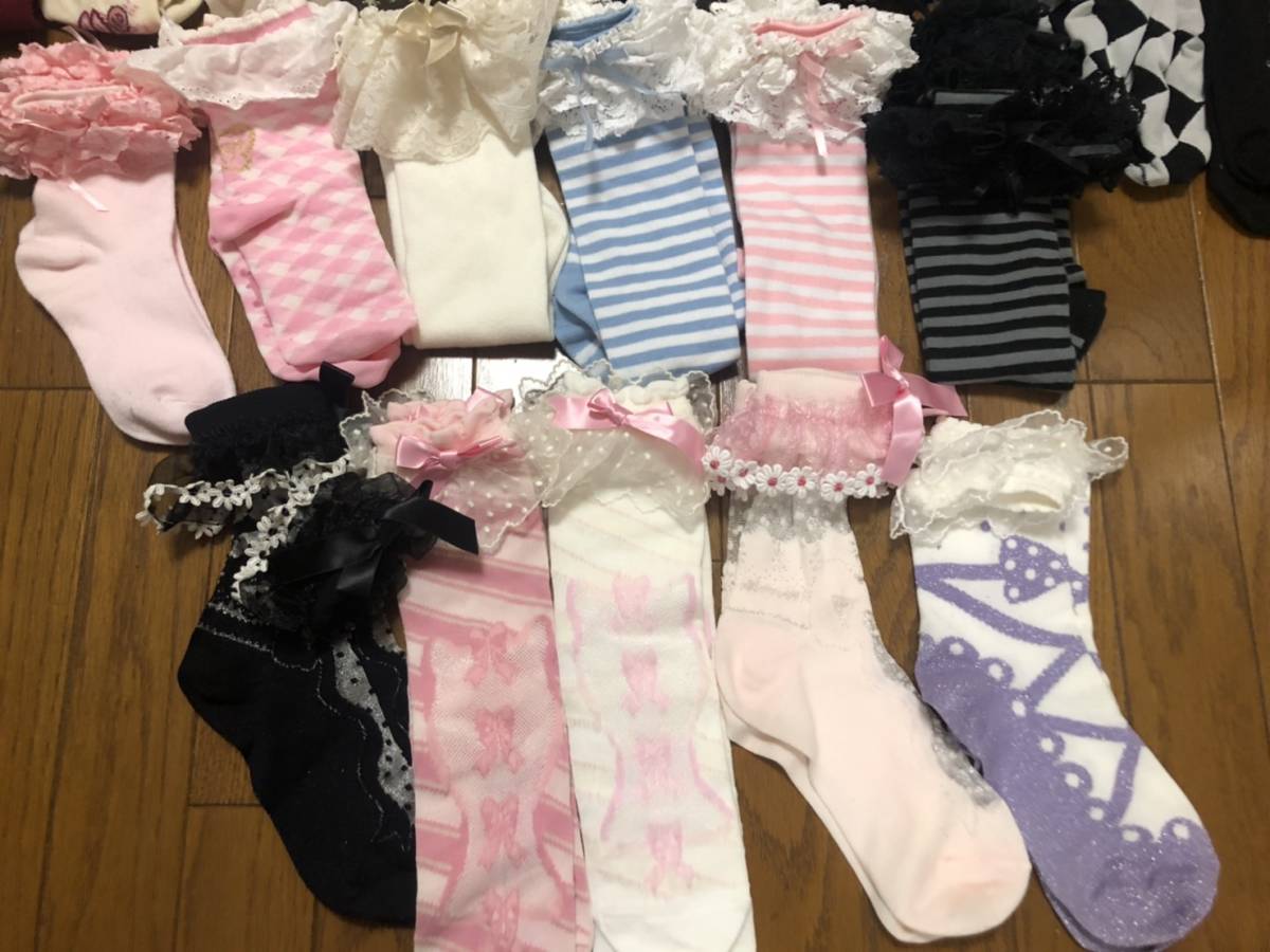 angelic pretty metamorphose ロリータ ソックス まとめて ニーハイ