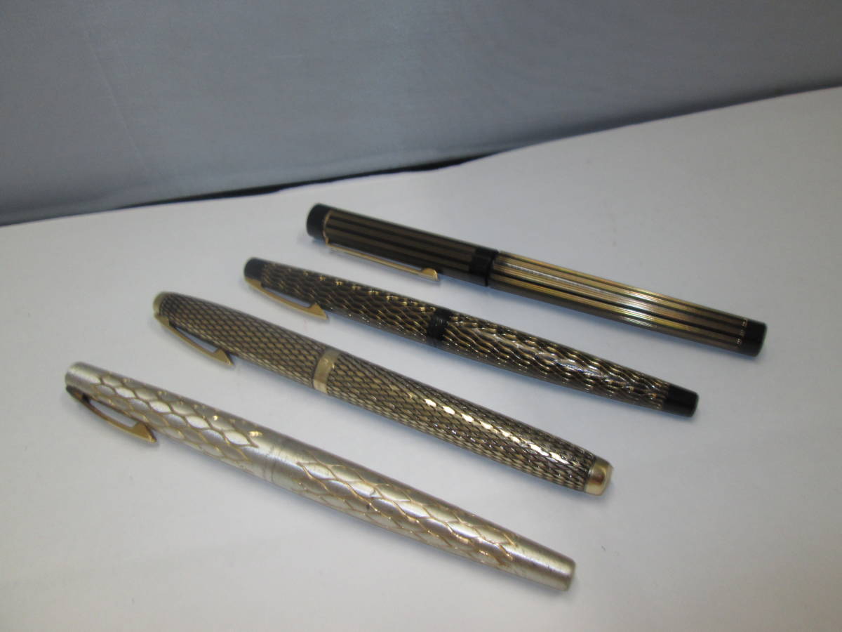 爆買い，100%新品 【1381】SHEAFFER シェーファー 万年筆 いろいろ 4本 